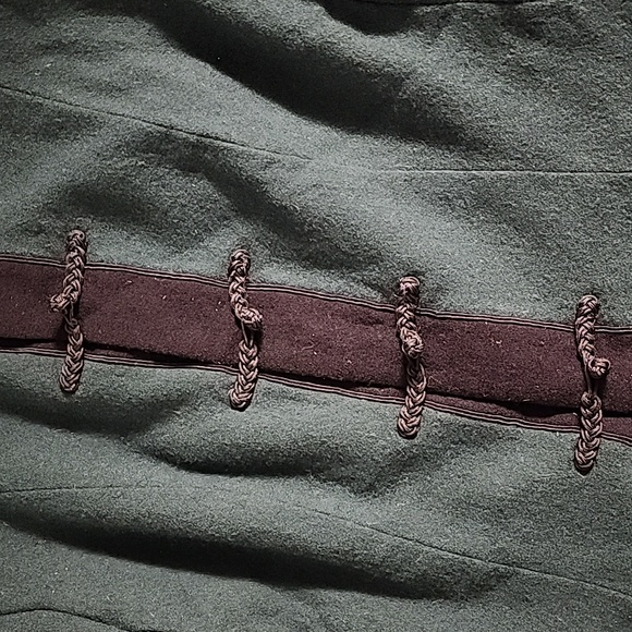 🔴 🔚🔜 SALE Ellen Tracy Vtg Cowboy Cut Jacket with Embroidered Details - Picture 5 of 10